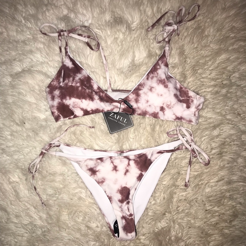 NWT Zaful Tie Dye Bikini